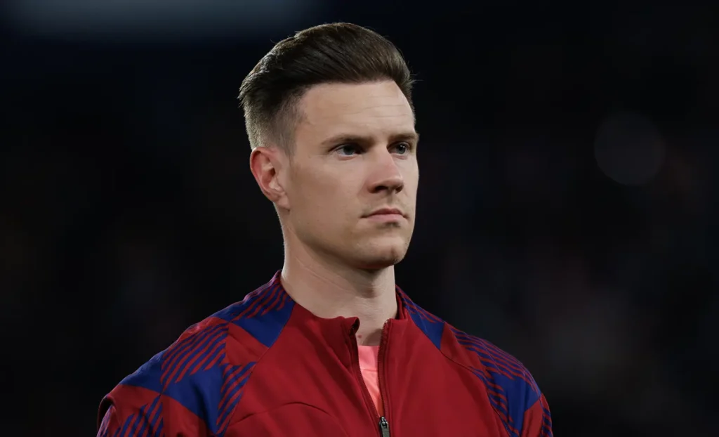 Marc-André ter Stegen im FC-Barcelona-Trainingsoutfit im Porträt